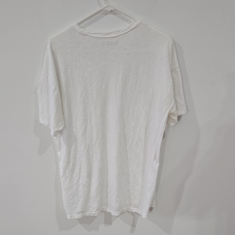Abercrombie & Fitch Sz Medium Womens White Short Sleeve Tee - Picture 4 of 7
